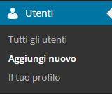 Guida WordPress - gestione utenti
